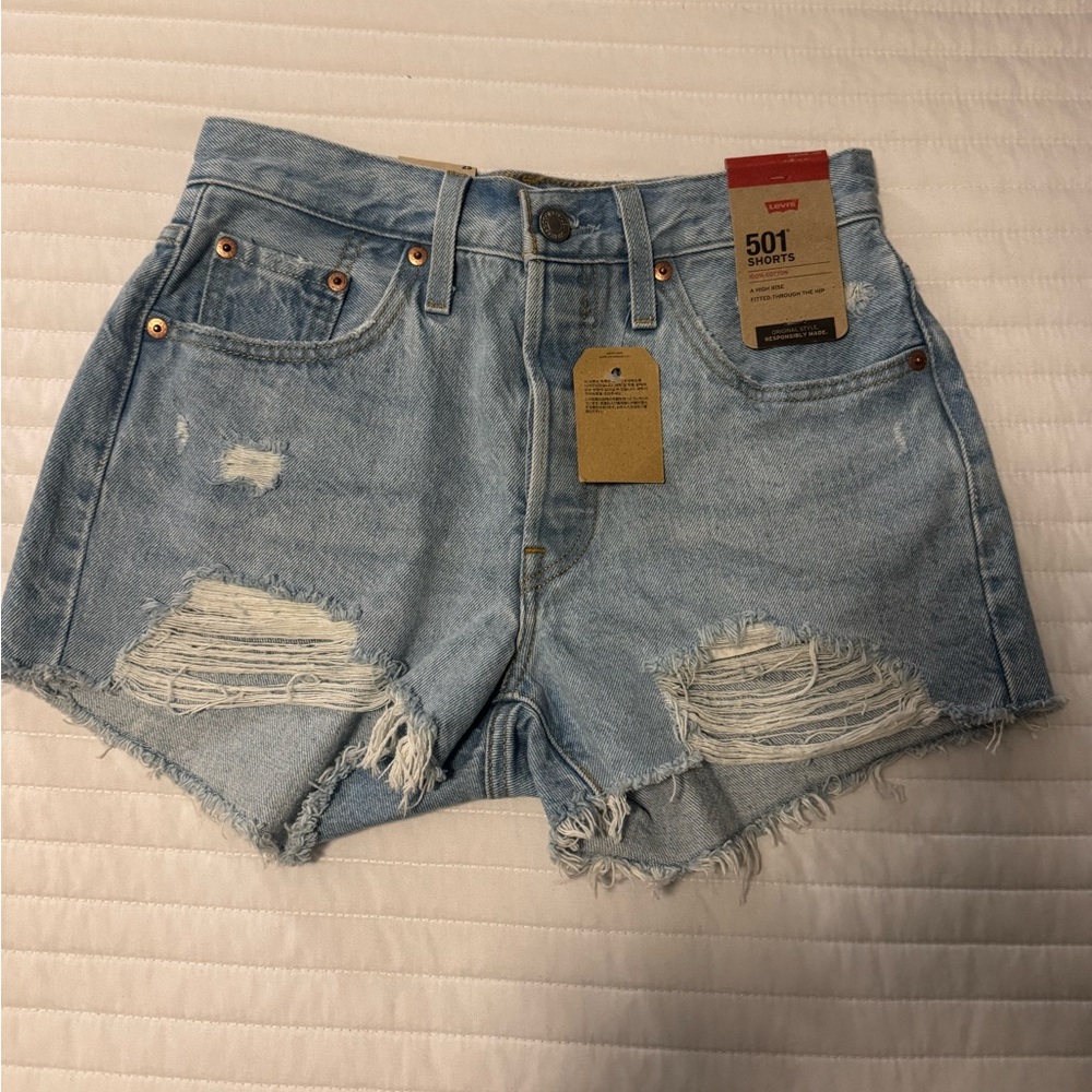 NWT Levi’s 501 High Rise Shorts